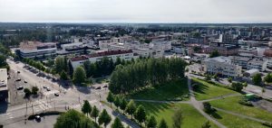 Seinäjoki from the Tower of Lakeuden Risti