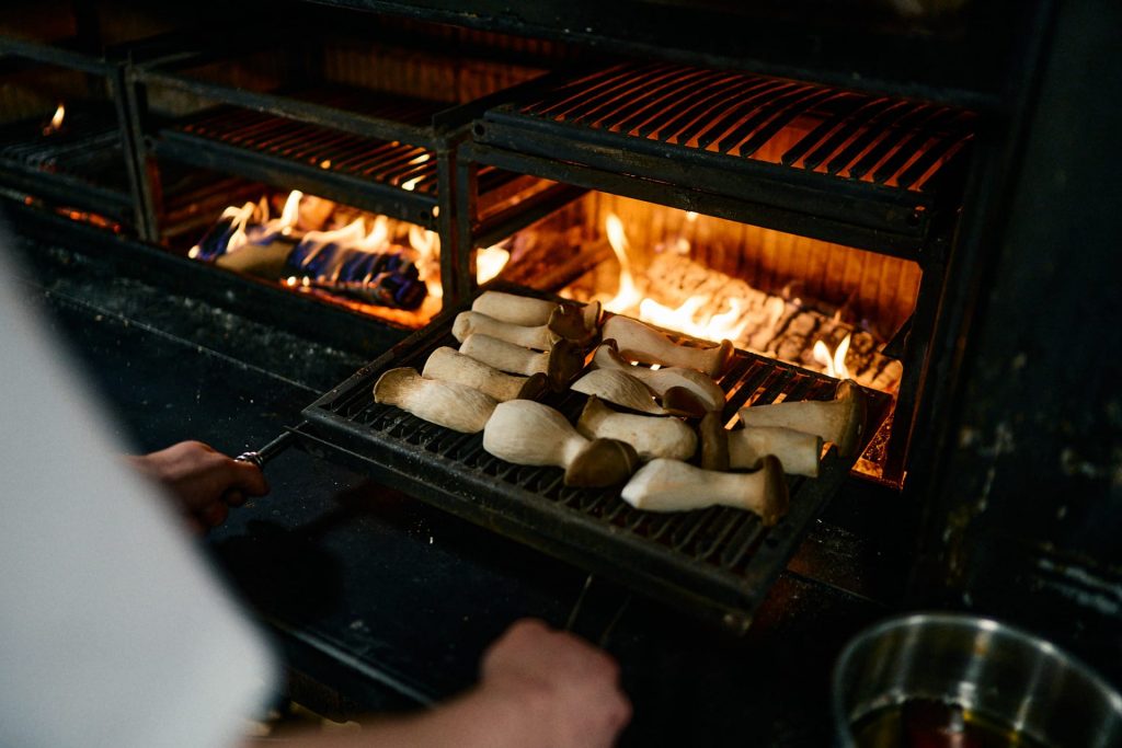 Open fire